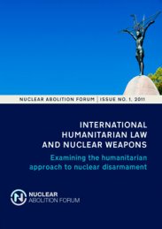 International Humanitarian Law and Nuclear Weapons